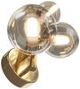 Maytoni Wandleuchte Dallas 3-flammig gold cognac Bild 3