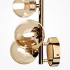 Maytoni Wandleuchte Dallas 3-flammig gold cognac Bild 2