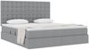 vidaXL Aufbewahrungsbett mit Matratze Hellgrau 160 x 200 cm Polyester 3371916 Bild 3