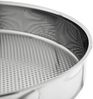 Backblech-Set Cigköfte-Blech aus Edelstahl - 3-teilig, Ø 32/36/40 cm in Silber Bild 4