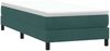 vidaXL Boxspringbett mit Matratze Dunkelgrün 80x220 cm Samt 3315948 Bild 5