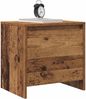 vidaXL Nachttisch Altholz 45 x 34 x 44,5 cm Holzwerkstoff 8000981 Bild 3