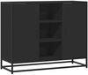 vidaXL Sideboard Schwarz 92x35x76 cm Holzwerkstoff 849014 Bild 2