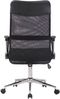 Bürostuhl Ergonomisch MELO Schreibtischstuhl mit Netzbespannung Höhenverstellbarer Drehstuhl, Arbeitsstuhl mit Armlehne Computerstuhl 140 kg Schwarz Bild 5