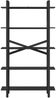 Bücherregal | Standregal Schwarz Eichen-Optik 100 x 33,5 x 178 cm Bild 5