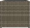 vidaXL Pflanzkübel Grau 36x30x32 cm Poly Rattan 366427 Bild 5