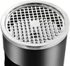 vidaXL Standaschenbecher 30 L Stahl Schwarz 51088 Bild 4