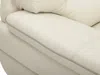 Vente-unique - THIBAULT Sofa and armchair set Leder Weiß - B 93 cm x H 87 cm x L 115 cm210 cm Bild 5