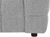 Vente-unique - LERICI Sofa Stoff Grau - B 89 cm x H 72 cm x L 213 cm Bild 3