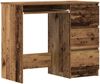 vidaXL Schreibtisch Altholz-Optik 90x45x76 cm Holzwerkstoff 861142 Bild 2