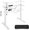 Tischgestell elektrisch höhenverstellbar Memory-Funkt. 85-129 x 65 x 71-121cm - weiß Bild 5