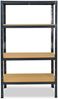 shelfplaza HOME 180x60x40 cm Schwerlastregal in anthrazit mit 4 Böden und 175 kg Traglast pro Boden Bild 5