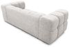 Sofa Designersofa BLANCHE 3-Sitzer in Stoff Puente Beige Bild 4