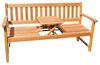 Gartenbank Akazie 157 cm 3-Sitzer Sitzbank LAURA 59376349 Bild 3