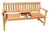 Gartenbank Akazie 157 cm 3-Sitzer Sitzbank LAURA 59376349 Bild 5