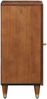 vidaXL Sideboard mit Regal Braun 40 x 33 x 75 cm Massivholz Mango 4018760 Bild 4