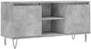 TV-Lowboard, TV-Schrank Betongrau 104x35x50 cm Holzwerkstoff Bild 2