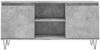 TV-Lowboard, TV-Schrank Betongrau 104x35x50 cm Holzwerkstoff Bild 5