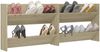 vidaXL Wand-Schuhschränke 2 Stk. Sonoma-Eiche 80x18x60cm Holzwerkstoff 806748 Bild 4