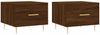 vidaXL Couchtische 2 Stk. Braun Eichen-Optik 50x50x40 cm Holzwerkstoff 829379 Bild 2