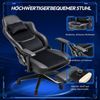 HOMALL Gaming-Stuhl Gaming Stuhl 165° Neigung,breiter Sitzpolster,kratzfester Samt Bild 4