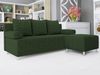 'Dover' Schlafsofa, mit Polsterhocker, Cord, Grün, 86 x 80 x 80 cm Bild 3