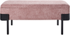Polsterbank mit Stauraum WARREN Chenillegewebe Rosa Bild 5