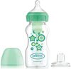 Dr. Browns WB91606- ``Von der Flasche zum Nippel'' in IELONA/WIDER NOSE 270ML OPTIONS+ GRÜNE FARBE mit Nippel+6M und Nippel ohne Verschluss Bild 1