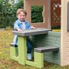 Smoby Gartentisch Smoby Life, Spielhaus Zubehör Picknicktisch, Made in Europe Bild 4