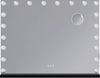 CLP Schminkspiegel Norlina Bluetooth-Lautsprecher Beleuchtung Vergrößerungsglas USB,schwarz mit Bluetooth Bild 5