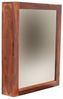 Spiegel Jali 50x60 aus indischem Sheesham-Massivholz Bild 1