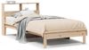 vidaXL Bücherregalbett ohne Matratze 75x190 cm Massivholz Kiefer 855735 Bild 2