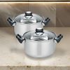 2x Edelstahl Kochtopf "Turin" 20cm kleine Kochtöpfe Küche Töpfe Topf Set 2 Stück Bild 4