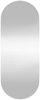 Wandspiegel 20x50 cm Glas Oval Bild 2
