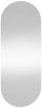 Wandspiegel 20x50 cm Glas Oval Bild 3