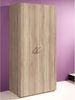 Kleiderschrank >Hamina< in Sonoma-Eiche - 80x177x52cm (BxHxT) Bild 3