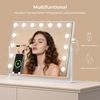 Dripex Schminkspiegel Hollywood Spiegel mit 12/14/15 LED, 3 Lichtfarben Dimmfunktion Bild 4