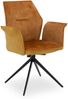 casa NOVA Armlehnstuhl ANTONIA BHT 65x92x60 cm gold Bild 2