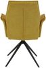 casa NOVA Armlehnstuhl ANTONIA BHT 65x92x60 cm gold Bild 5