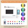 Thanaddo TV-Schrank TV-Wand 3-teilig, 1 x TV-Schrank, 1 x Wohnzimmervitrine, 1 x Wandregal Bild 4