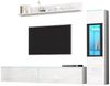 Thanaddo TV-Schrank TV-Wand 3-teilig, 1 x TV-Schrank, 1 x Wohnzimmervitrine, 1 x Wandregal Bild 1
