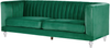 3-Sitzer Sofa Samtstoff grün ARVIKA Bild 4