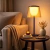 2er Set LED Tischleuchte, Innen Außen, Akku, Touchdimmer, H 34 cm Bild 3