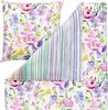Estella Bettwäsche Wendy 4789 985 Bunt Mako Satin 155 x 220 + 80 x 80 cm Bild 2