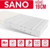 Matratze SANO 7 Zonen 160x200 H3 19 cm HR Schaum JERSEY Bild 5
