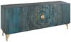 riess-ambiente Sideboard GOLDEN SUNSET 180cm schwarz / gold (Einzelartikel, 1 St), Massivholz · Metall · Kommode · 3D Front · Wohnzimmer Bild 2