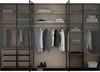 Palms-Store Kleiderschrank Monaco Hochglanz, mit Glasrahmentüren (Spar-Set) Maße ca. Breite: 300cm, Tiefe: 62cm, Höhe: 218cm, inkl. Zubehörpaket Bild 3