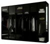 Palms-Store Kleiderschrank Monaco Hochglanz, mit Glasrahmentüren (Spar-Set) Maße ca. Breite: 300cm, Tiefe: 62cm, Höhe: 218cm, inkl. Zubehörpaket Bild 4