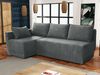 Ecksofa 'Zeles' Cord dunkelgrau Links Bild 2