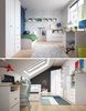 Hängeschrank KVANTUM mit Klapptür 60cm Korpus- & FrontFarbe: dust grey matt / eiche artisan (Q-W4B/60) Bild 2